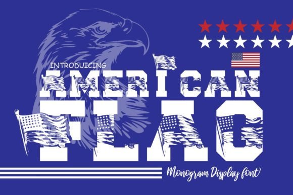 American Flag Font: Bold Display Type for Campaigns