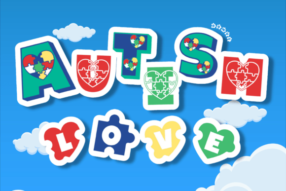 Autism Love Font Review for Playful Brand Campaigns