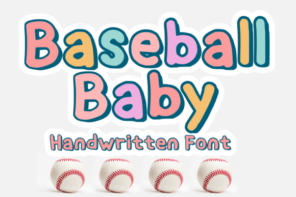 Baseball Baby: A Playful Display Font for Digital Branding
