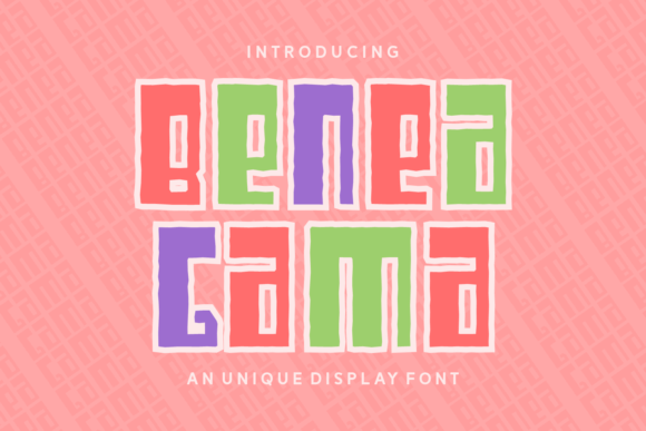 Benea Gama: A Display Font That Makes Your Brand Stand Out
