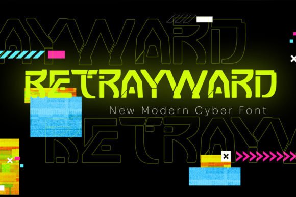 Betrayward: A Futuristic Display Font for Modern Web Design