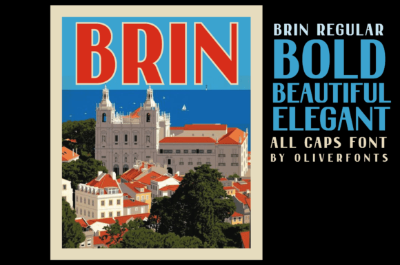 Brin: A Display Font That Brings Editorial Presence to Every Headline
