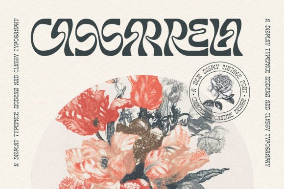 Cassarrela: A Display Font That Elevates Handmade Products and Craft Designs