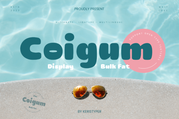Coigum: A Bold Display Typeface for Editorial Impact