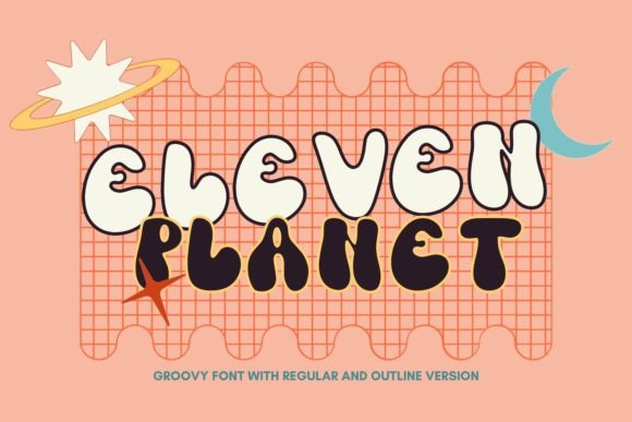 Eleven Planet: A Groovy Display Font for Bold Web Design
