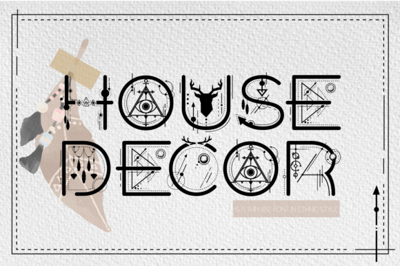 House Decor: A Display Font Built for Editorial Design