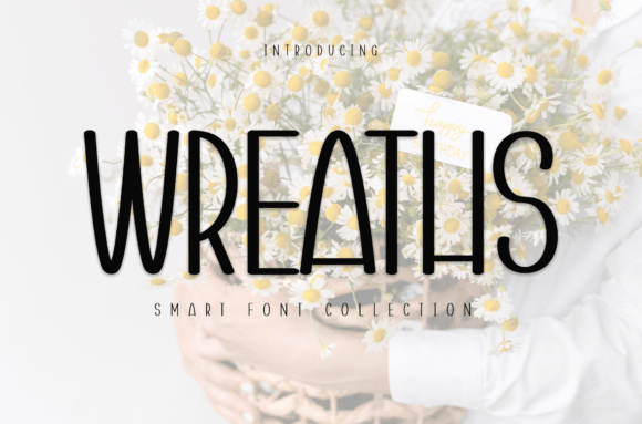 How Wreaths Display Font Gives Small Businesses a Cohesive Brand Look