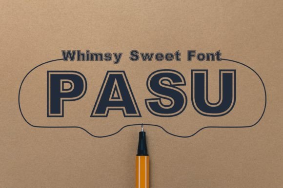 Pasu: A Display Font That Rewards Design Judgment