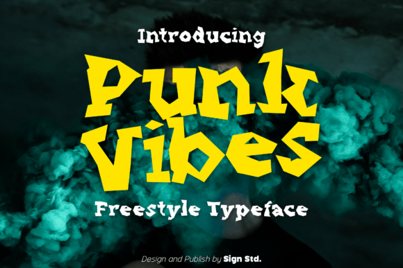 Punk Vibes Brings Raw Edge to Modern Display Typography