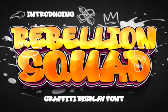 Rebellion Squad: A Display Font Built for Bold Marketing
