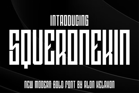 Squeronekin: A Display Font That Helps Your Small Business Stand Out